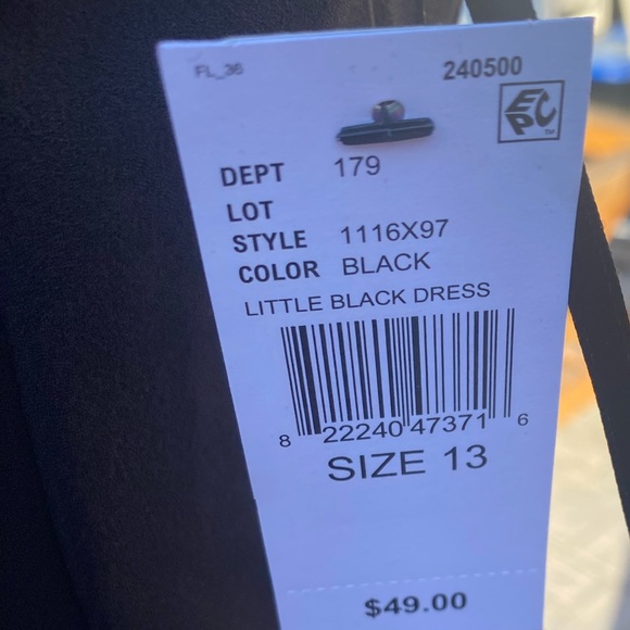 Bcx Womens Bodycon Dress Cut Out Mini - Black - 13 - Picture 6 of 6